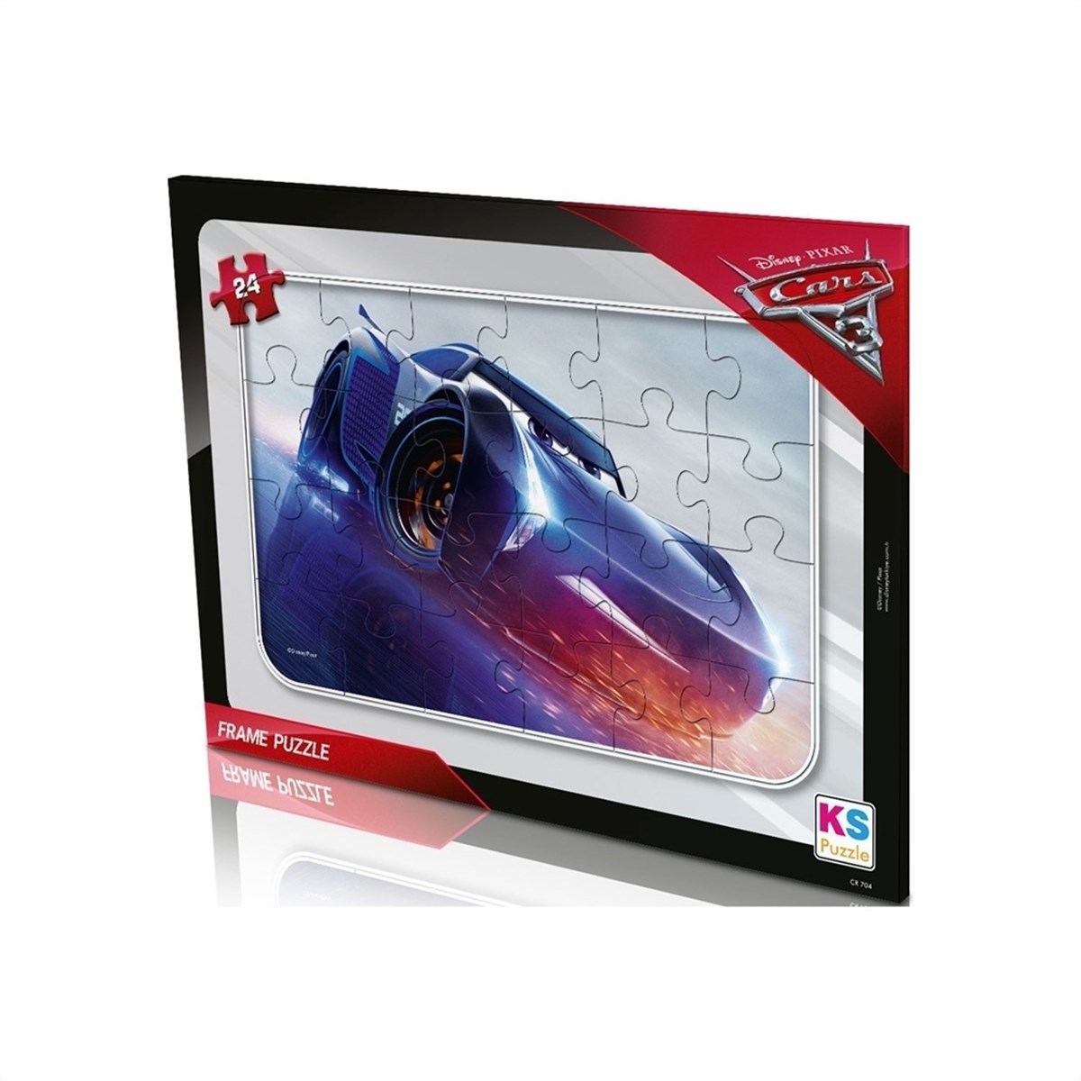 Disney Cars Frame Puzzle (Yapboz) 24 Parça