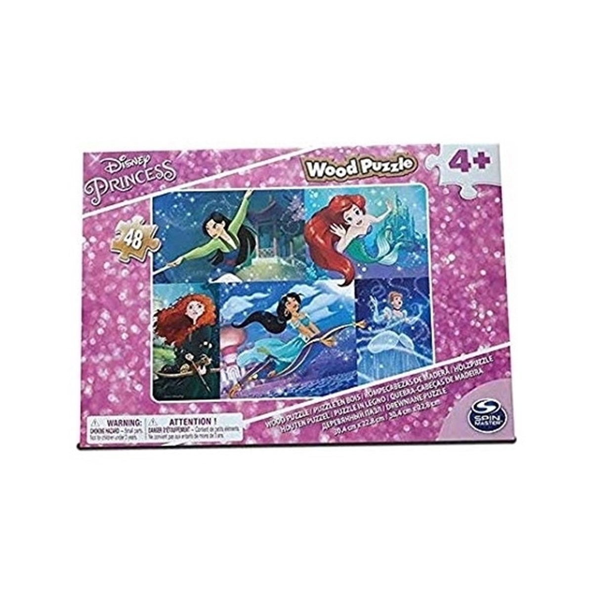 Disney Prensesler Ahşap Puzzle 98489