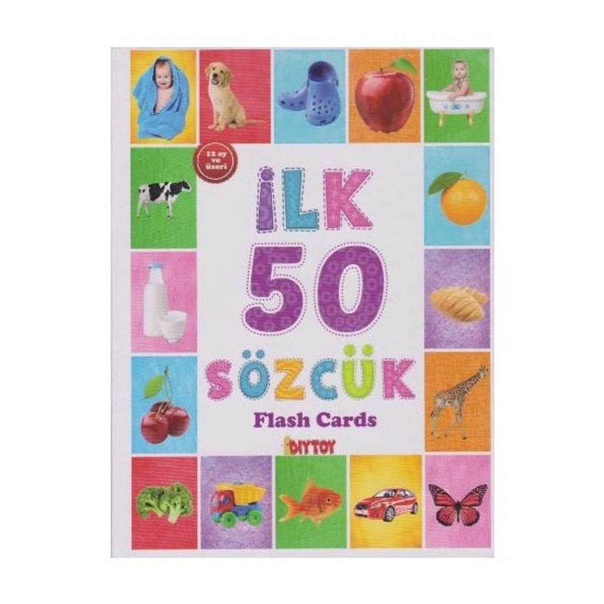Diy toy İlk 50 Sözcük Flash Kartlar