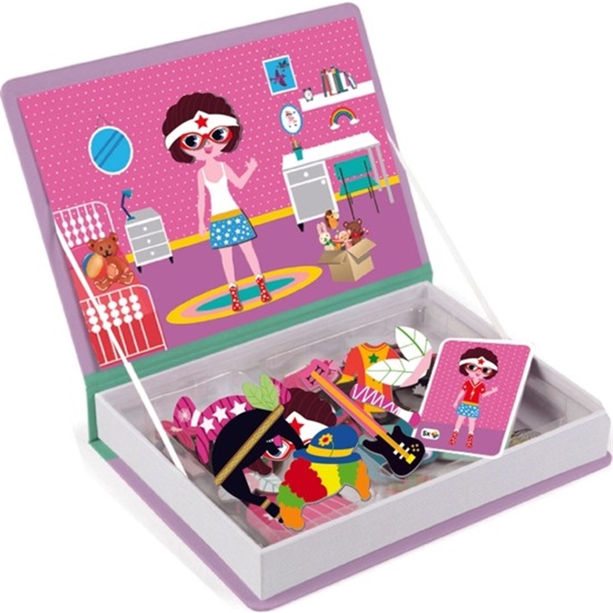 Dıy Toy Manyetik Magnet Kıyafet Giydirme Kostümler