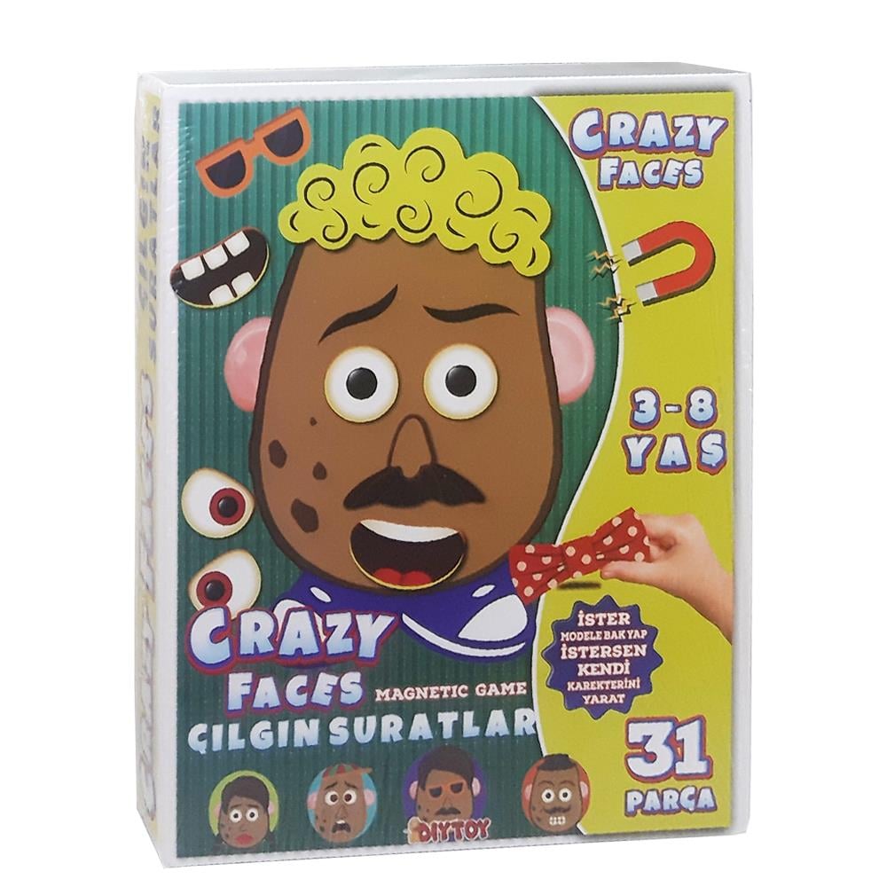 Diytoy Crazy Faces Patates Kafa
