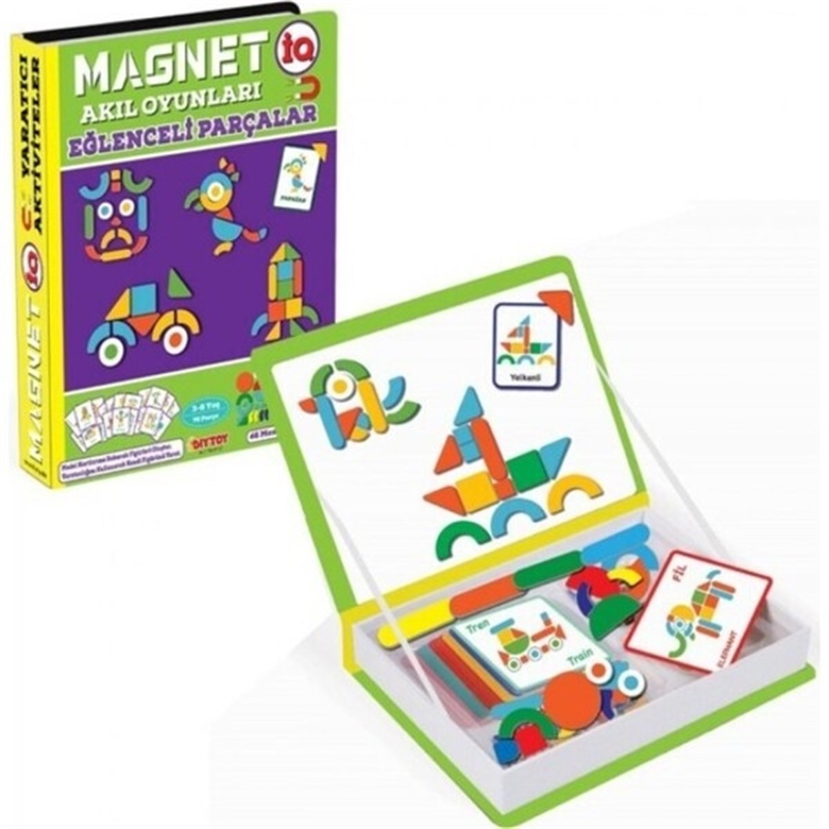 Diytoy Magnetiq Eğlenceli Parçalar