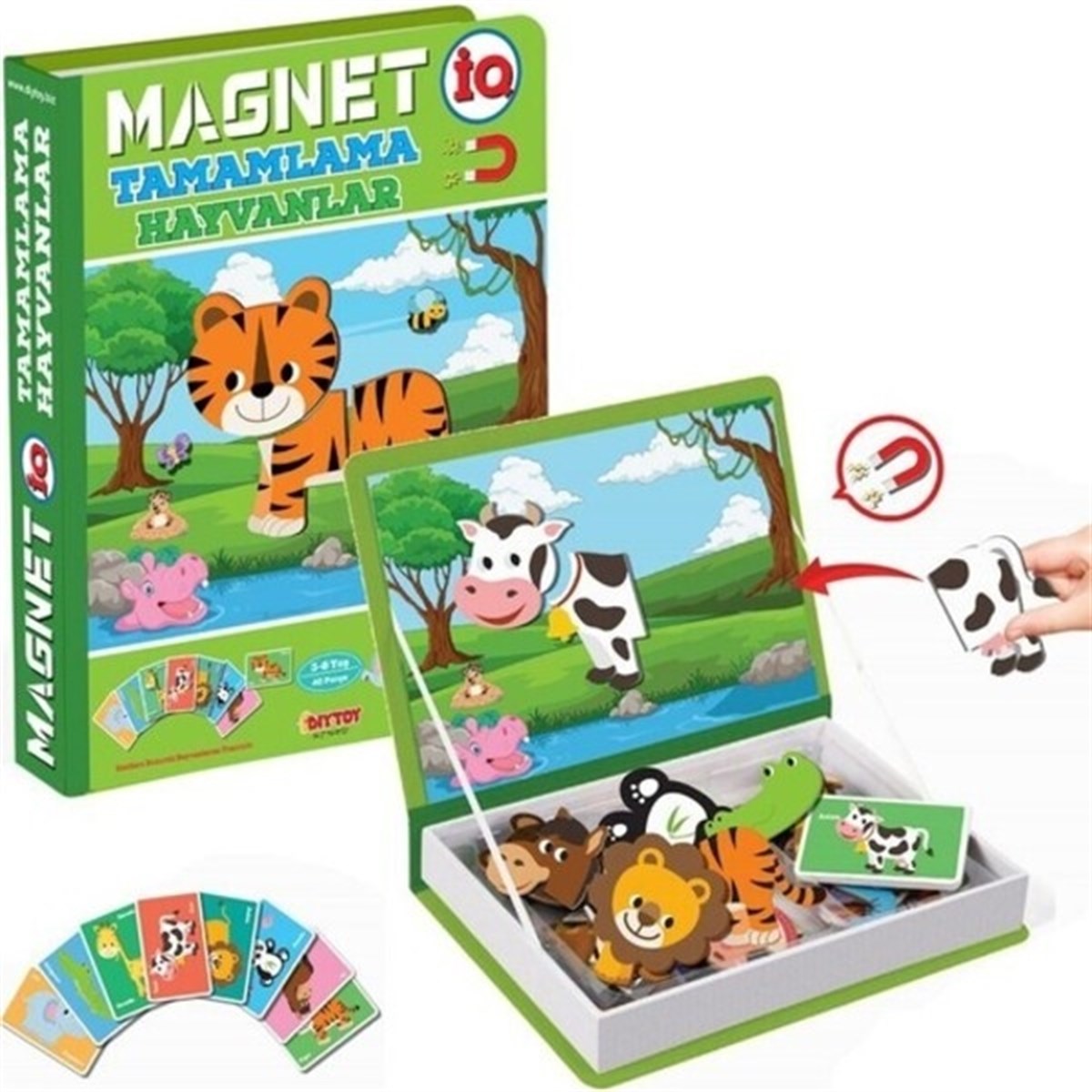 Diytoy Magnetiq Hayvan Tamamlama