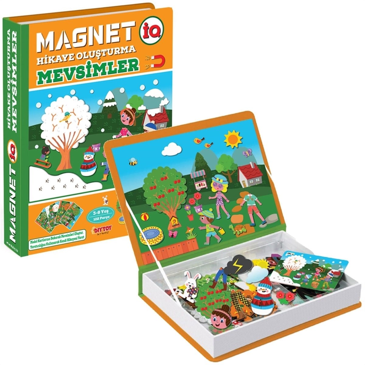 Diytoy Magnetiq Hikaye Oluşturma Mevsimler