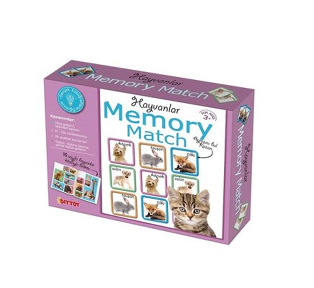 DıyToy Memory Match HayvanlarDıyToy Memory Match Hayvanlar | Toptan Oyuncak Fiyatı