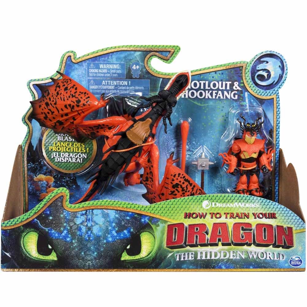 Dragons Ejdarha & Viking Figürü Oyun Seti Alevli 66621