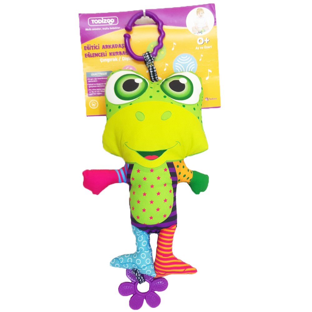 Eğitici Arkadaşım Eğlenceli Kurbağa 40 Cm 83922