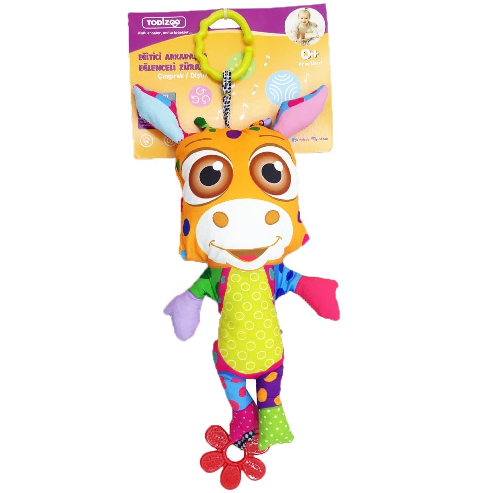 Eğitici Arkadaşım Eğlenceli Zürafa 40 Cm 83920