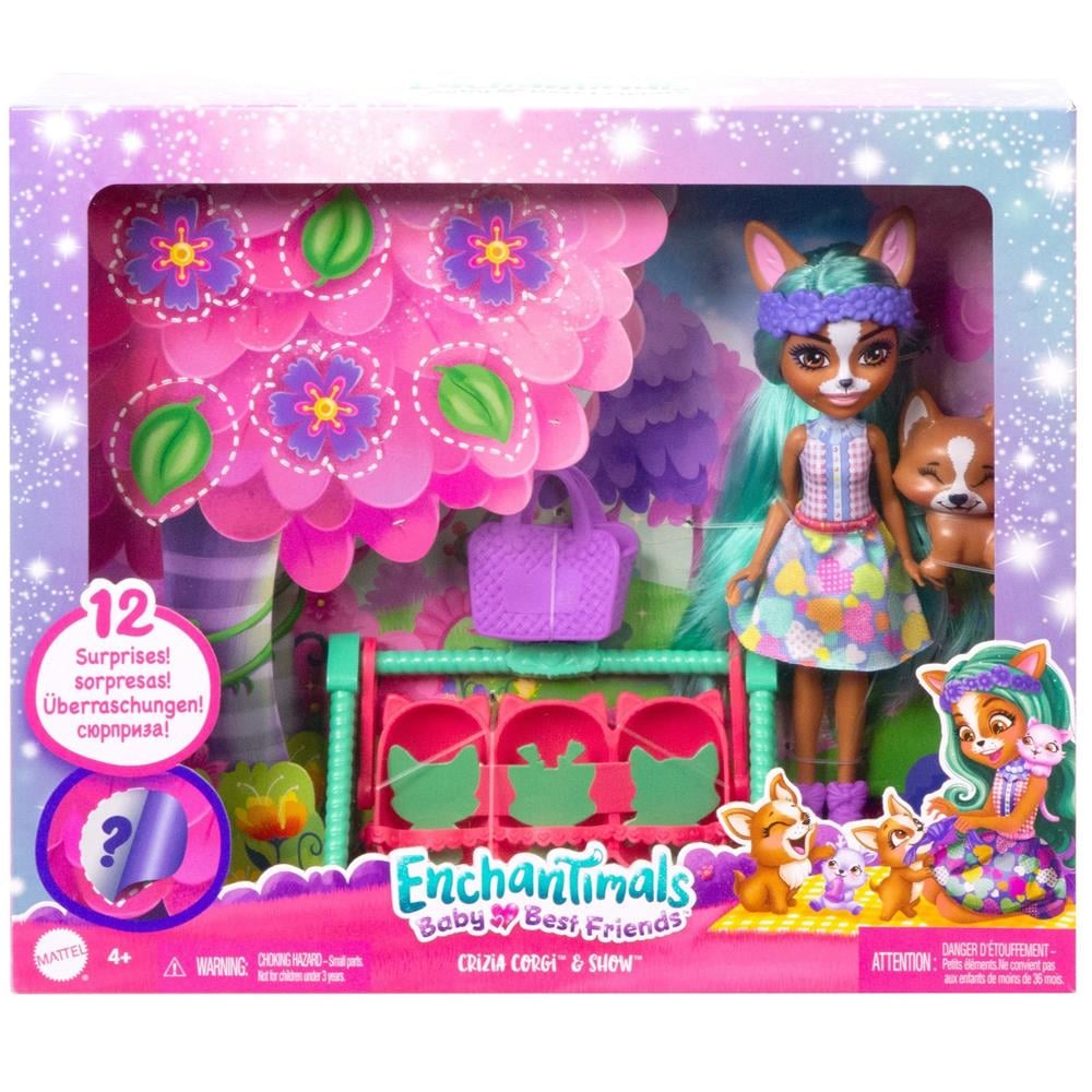 Enchantimals Bestie Reveal Yakın Arkadaş Bebekler HLK83
