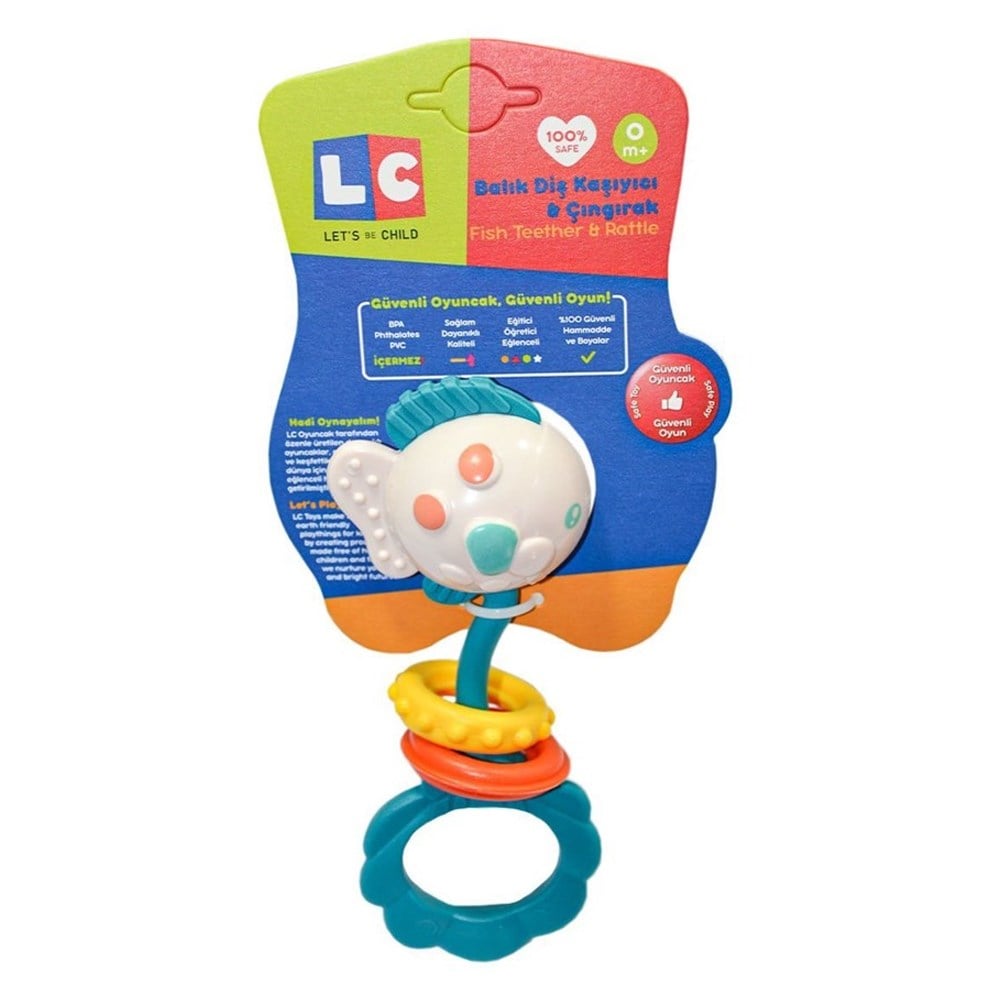 Enfal Oyuncak Lc Balık Çıngırak Dişlik LC-30932