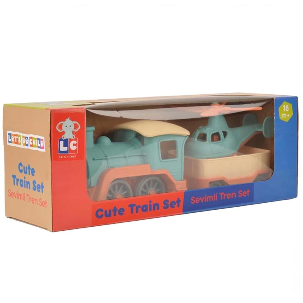 Enfal Oyuncak Lc Tren Set Treni Helikopterli LC-31030