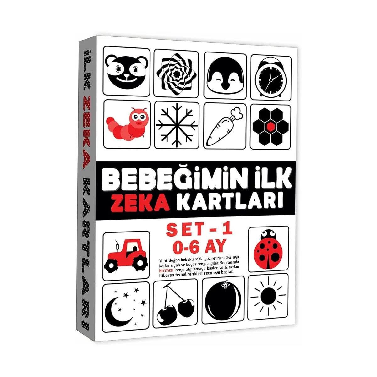 ERKEN EGITIM ZEKA KARTI 0-6 AY SET 1