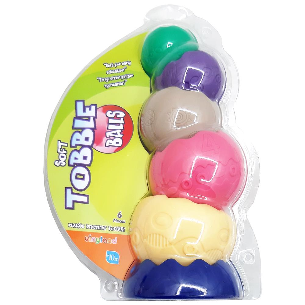 Erpa Oyuncak Soft Dengeleme Toplar 6 Lı Set 661594