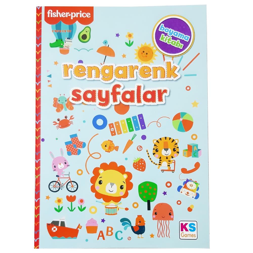 Fisher Price Boyama Kitabı Türkçe FP 13433