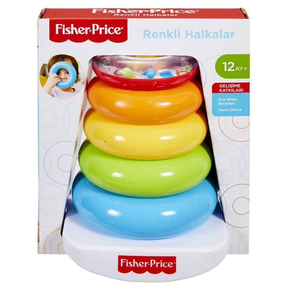 Fisher Price Doğa Dostu Renkli Halkalar GJY49