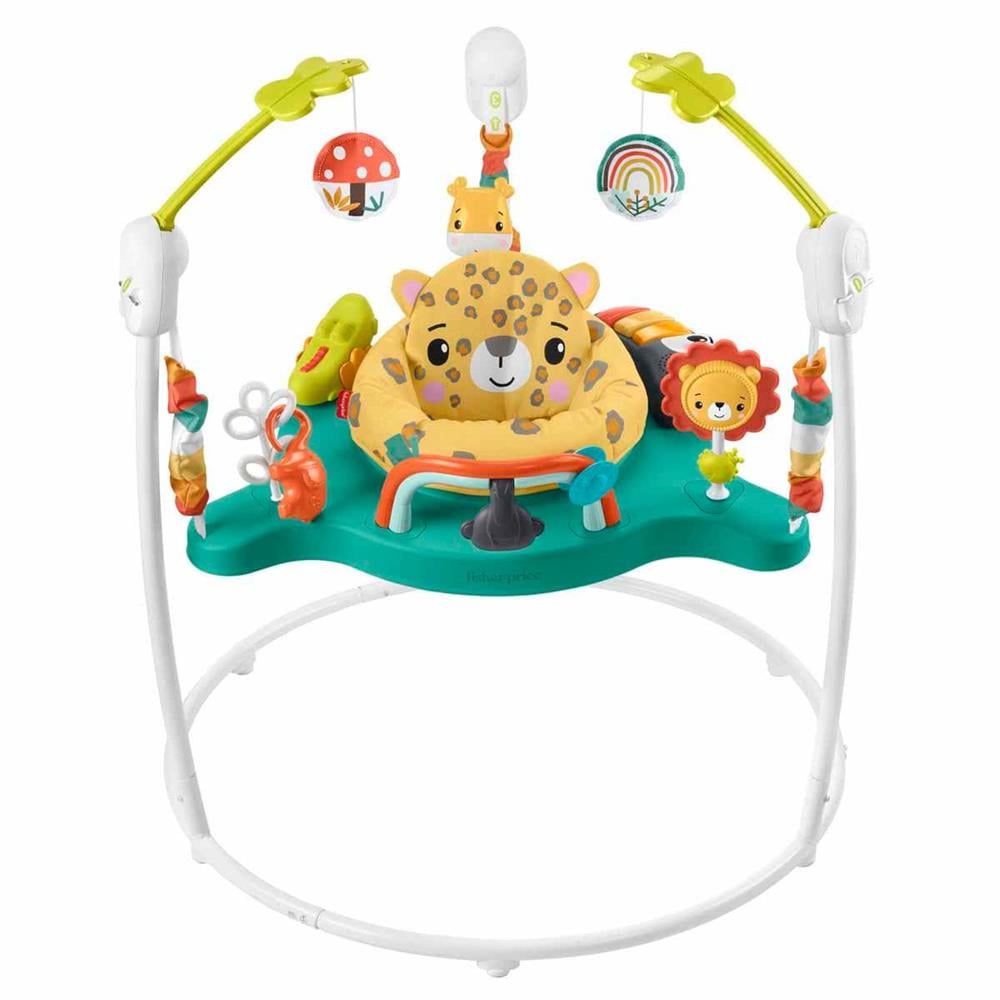 Fisher Price Işıklı Ve Sesli Sevimli Leopar Jumperoo Bebek Aktivite Merkezi HND47