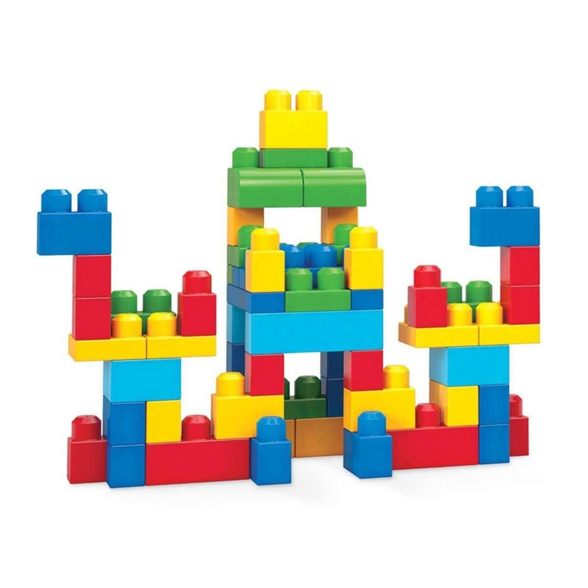 Fisher Price Mega Bloks 60’lı Blok Torbaları - Pembe/Mavi