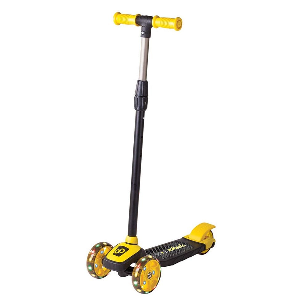 Furkan Cool Wheels 3 Tekerlekli Işıklı Twist Sarı Scooter