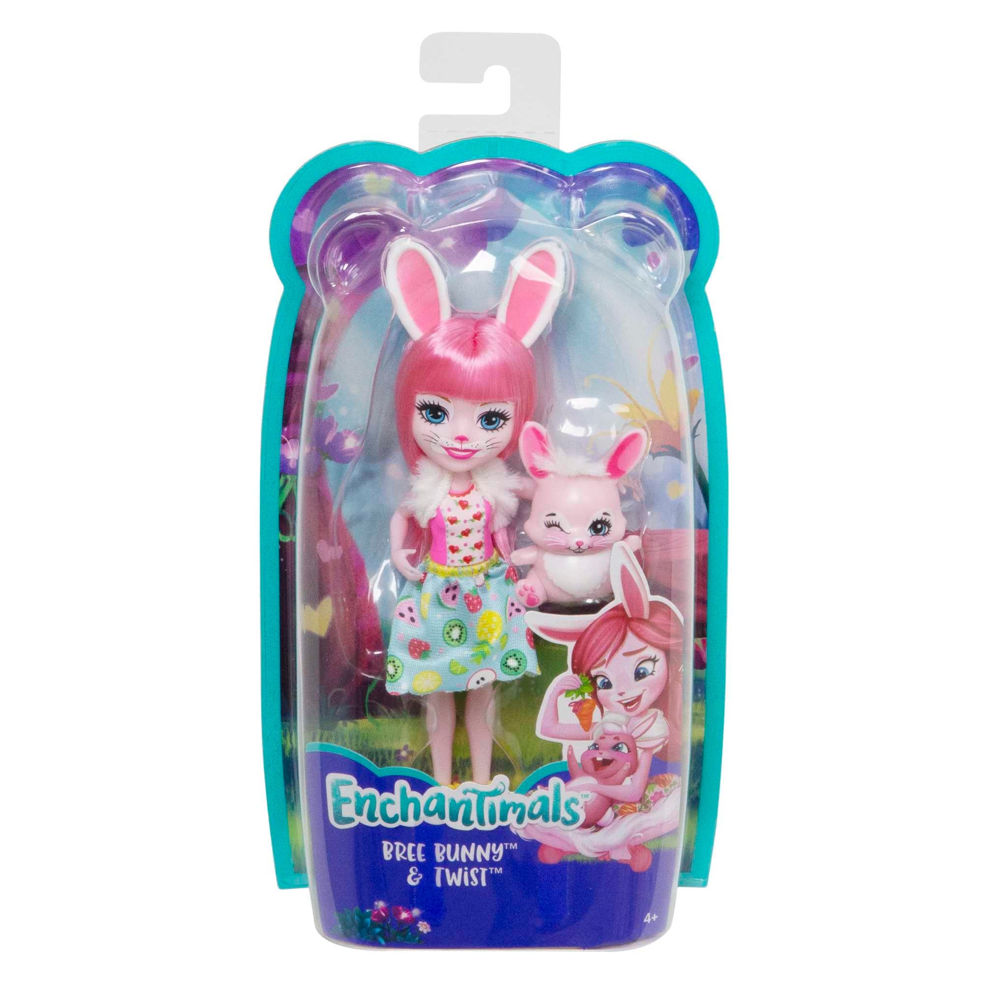 FXM73 ENCHANTIMALS ANA KARAKTER BEBEKLER BREE BUNNY BEBEK VE TWIST