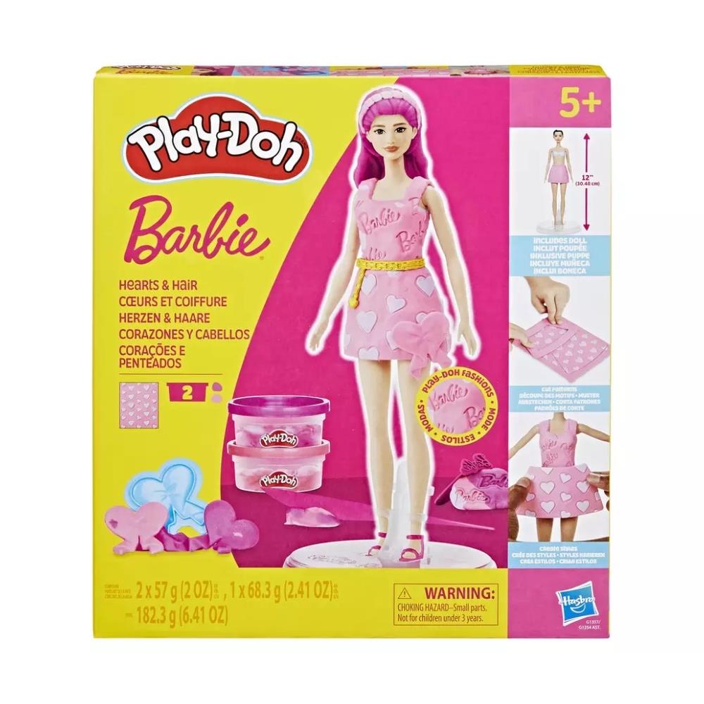 G1357 PLAY-DOH BARBIE HEARTS AND HAIR