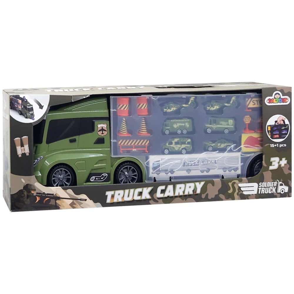 Galtoys Oyuncak Asker Taşıyıcı Tır 15+1 Parça GLT-E402