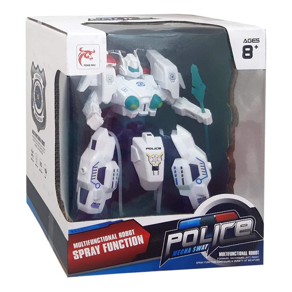 Galtoys Oyuncak Duman Çıkartan Polis Robot FN028J F/F