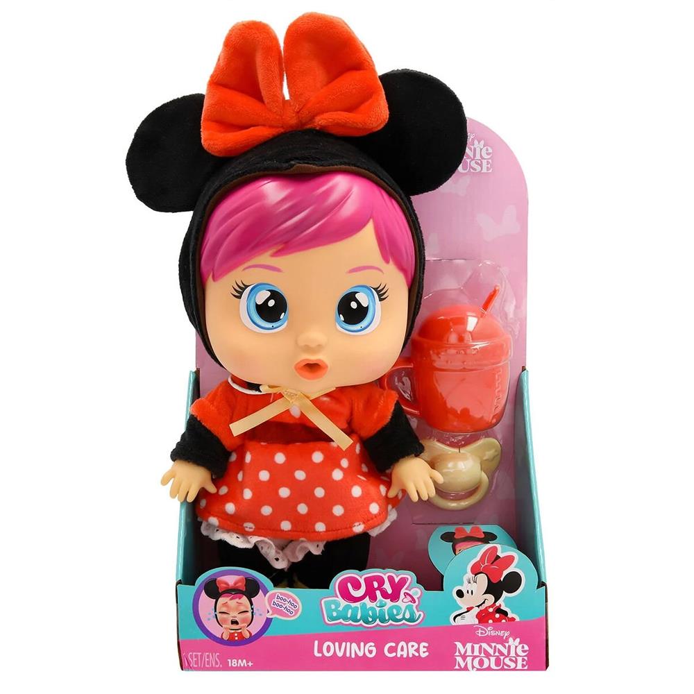Giochi Cry Babies Love and Care Minnie Kostümlü Bebek CYB69000