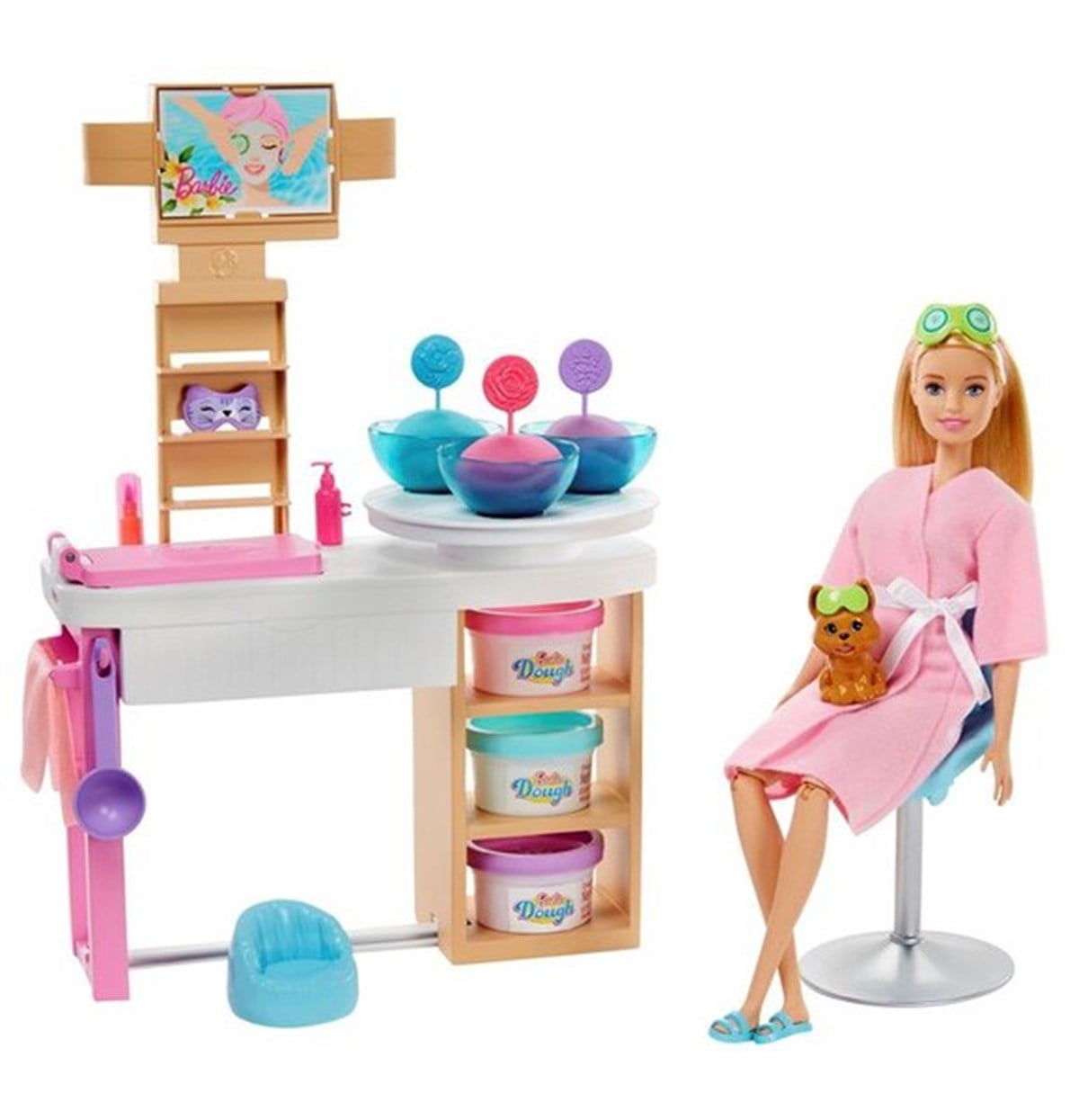GJR84 BARBIE YUZ BAKIMI YAPIYOR OYUN SETI
