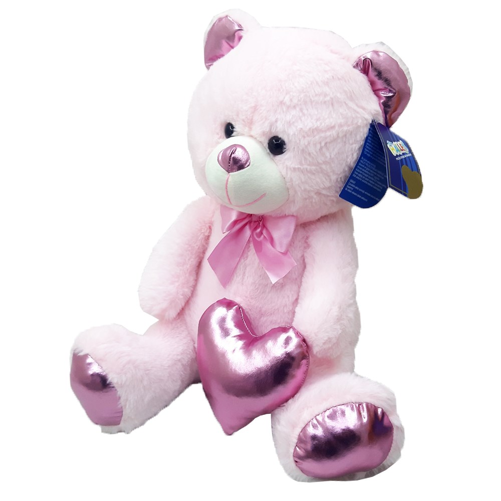 Halley Oyuncak Parlak Kalpli Ayı 40 Cm PL62501