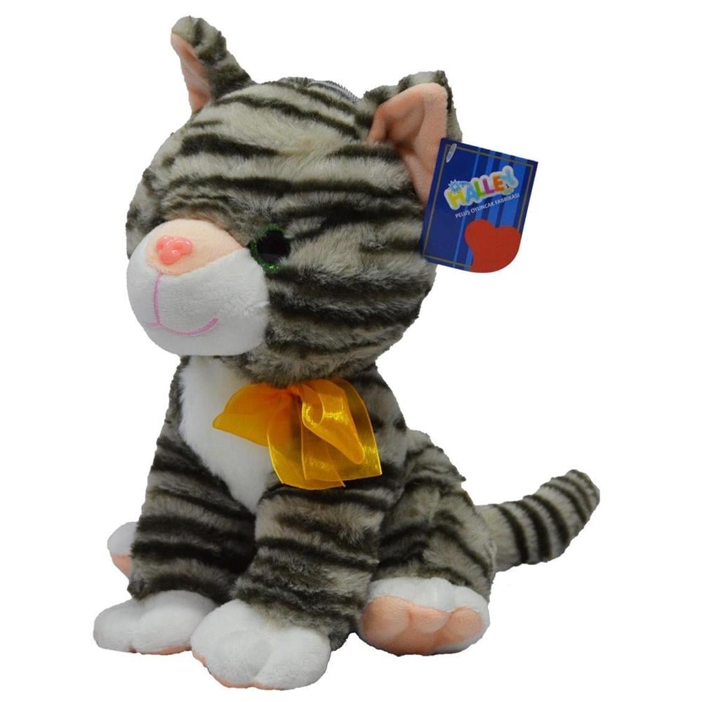 Halley Oyuncak Tekir Kedi Peluş 28 Cm 62206