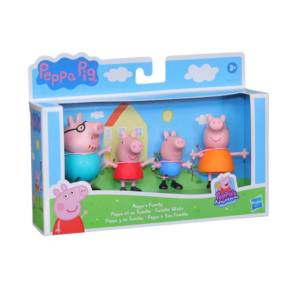 Hasbro Peppa Pig Ve Ailesi Dörtlü Figür Seti F2171