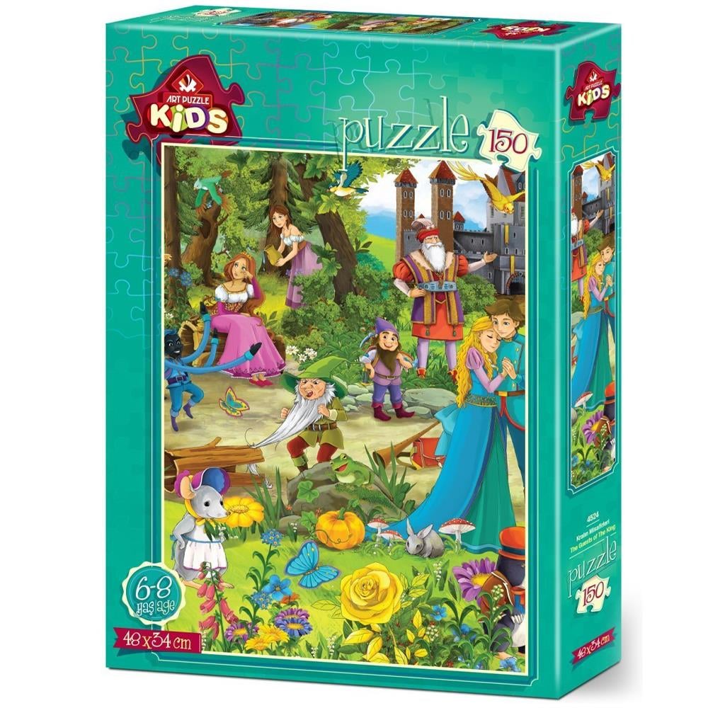 Heidi Oyuncak Art Çocuk Puzzle Kralın Misafirleri 150 Parça 4524