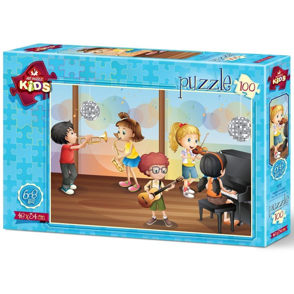 Heidi Oyuncak Art Çocuk Puzzle Küçük Orkestra 100 Parça 4510