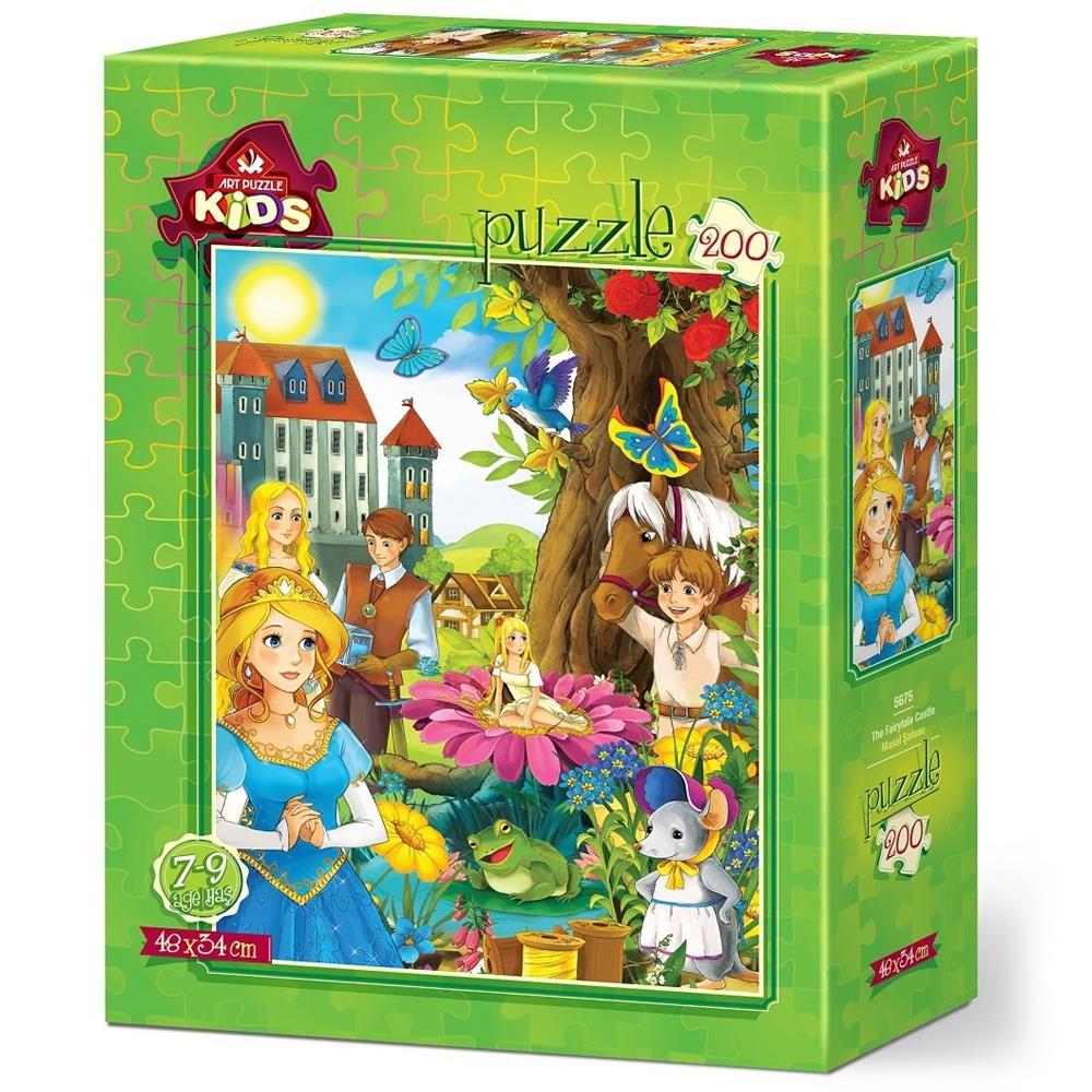 Heidi Oyuncak Art Çocuk Puzzle Masal Şatosu 200 Parça 5675
