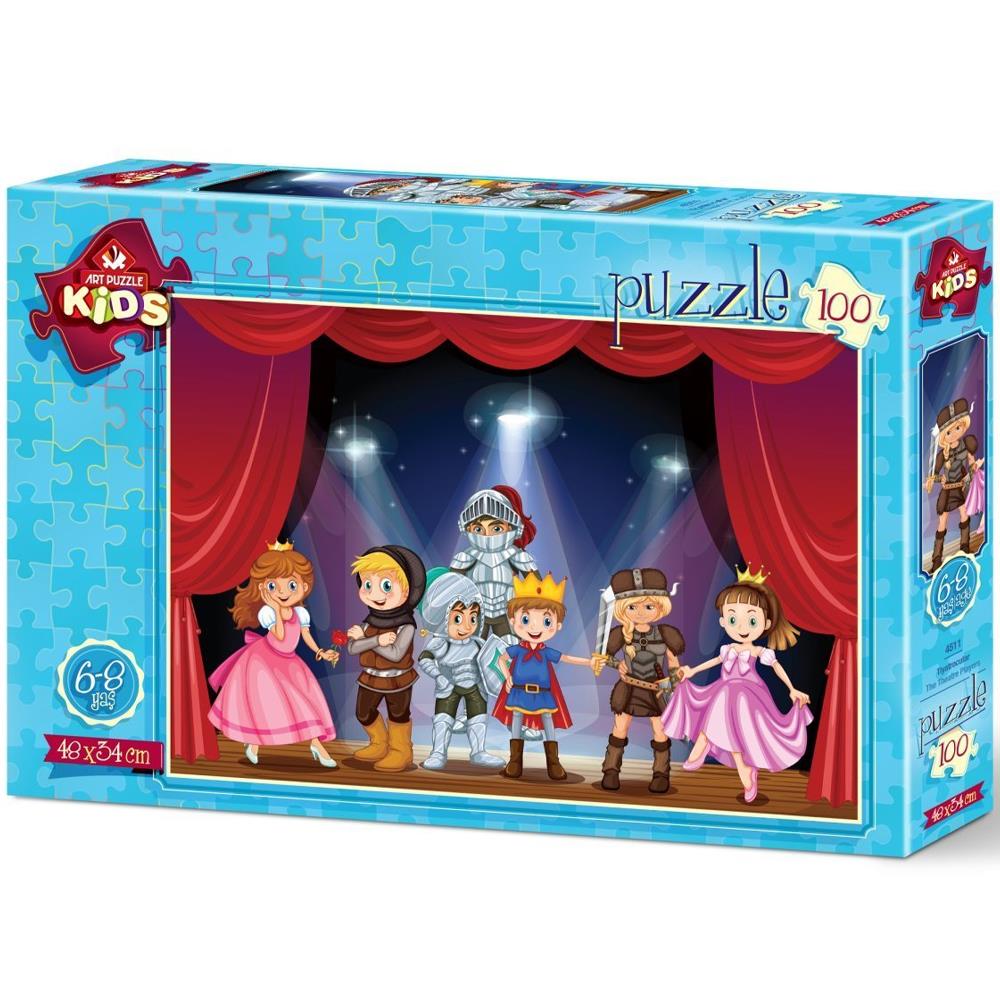 Heidi Oyuncak Art Çocuk Puzzle Tiyatrocular 100 Parça 4511