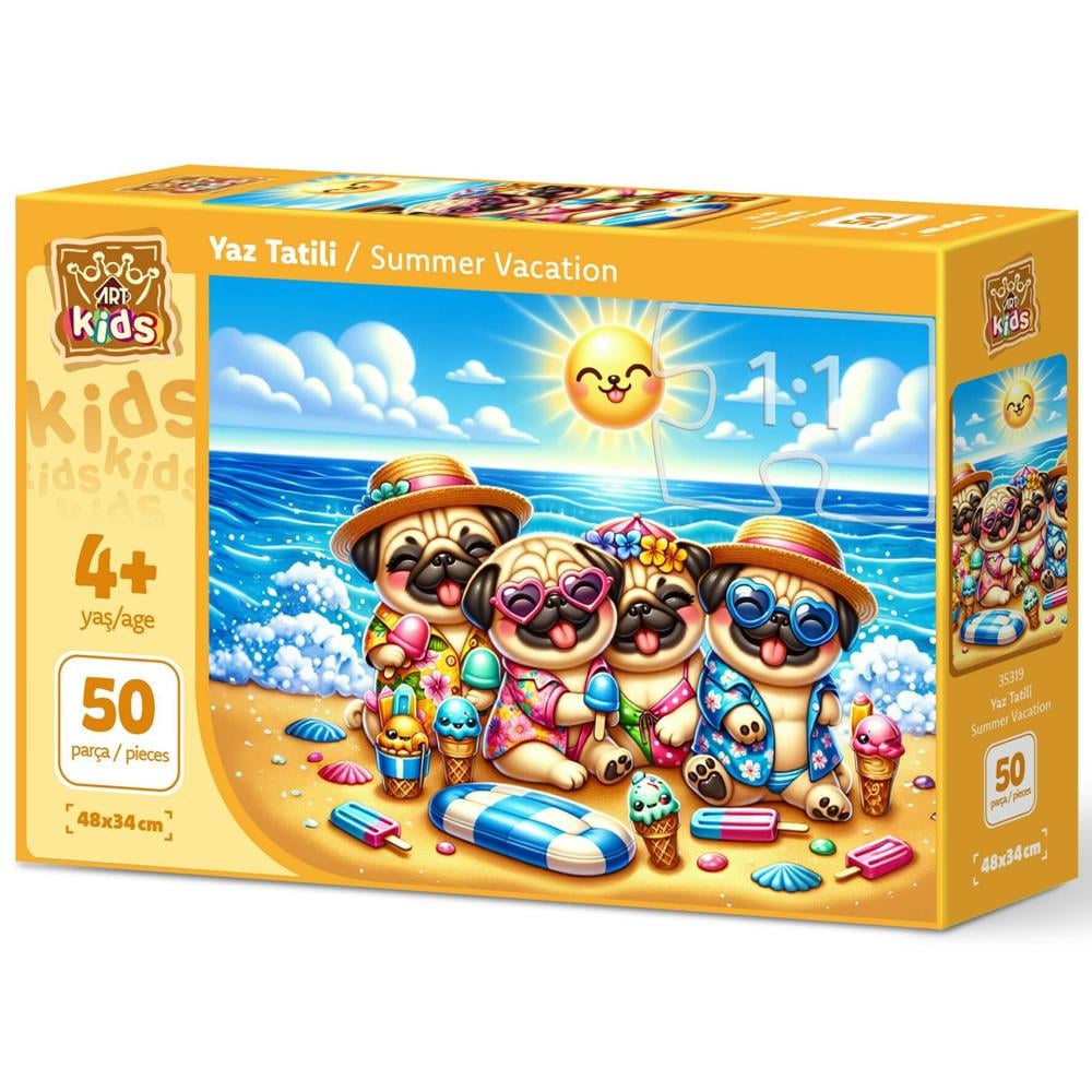 Heidi Oyuncak Art Çocuk Yaz Tatili 50 Parça Puzzle 35319