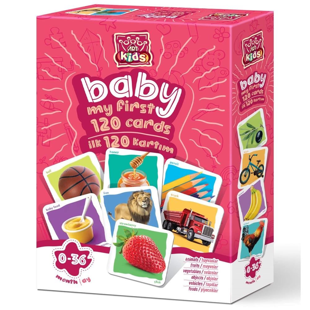 Heidi Oyuncak Art Kids Baby İlk Eğitici Kartlarım 5826