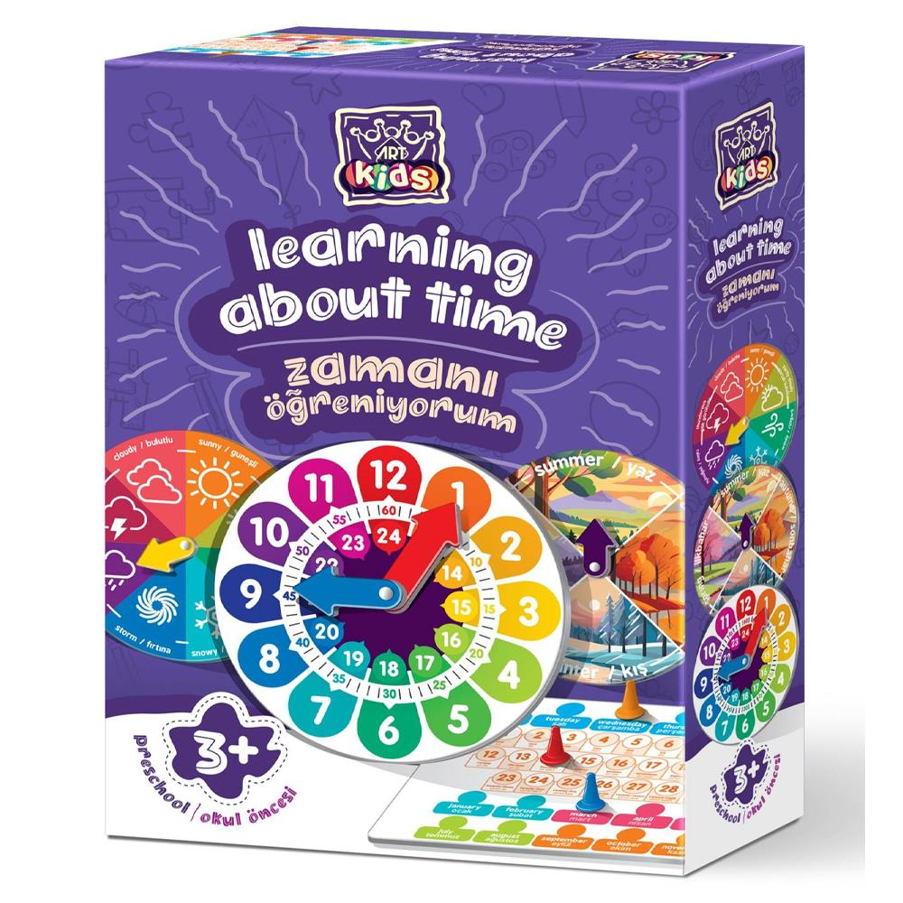 Heidi Oyuncak Art Kids Zamanı Öğreniyorum 5838