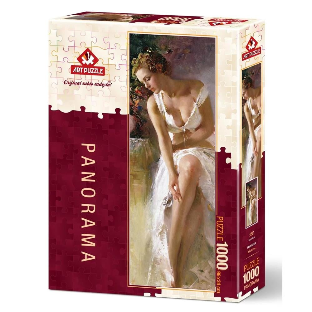 Heidi Oyuncak Art Puzzle Angelica 1000 Parça Panorama Puzzle 4432