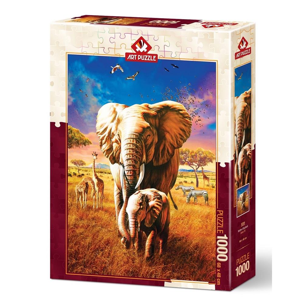 Heidi Oyuncak Art Puzzle Anne Fil 1000 Parça Puzzle 5204