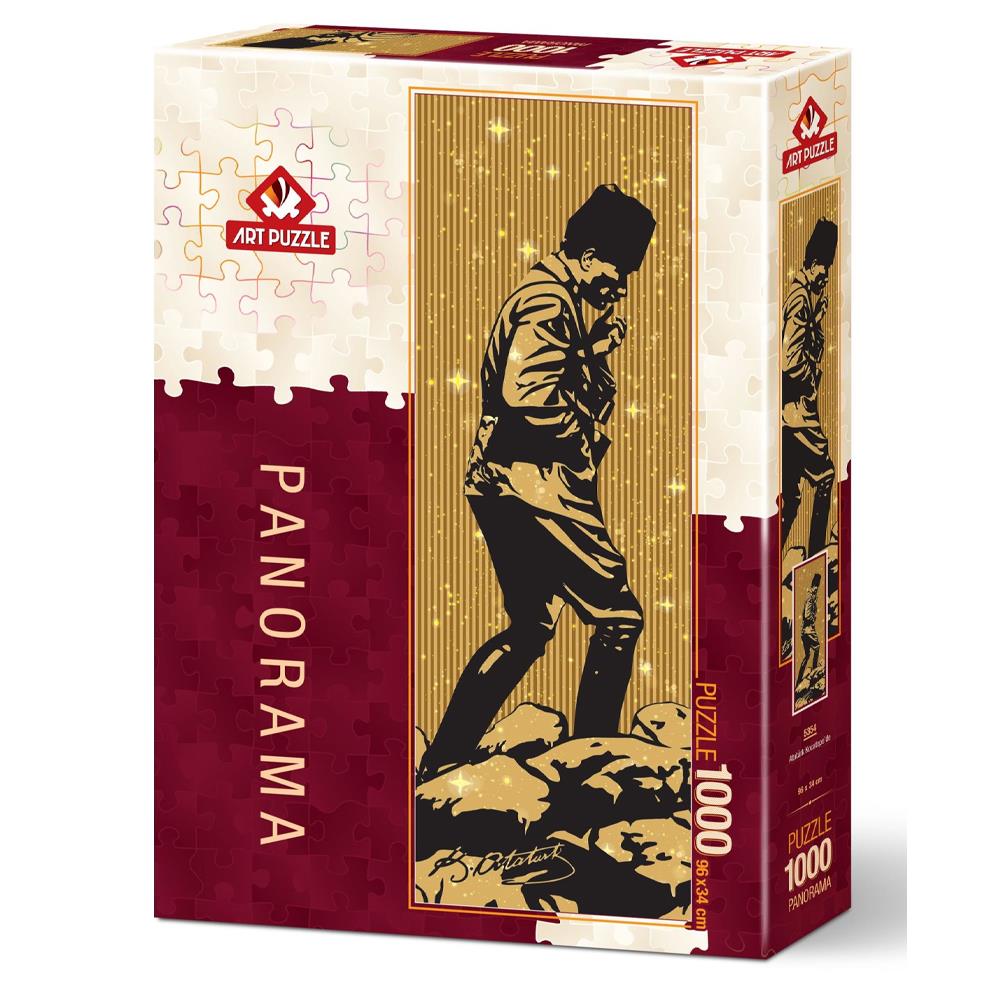 Heidi Oyuncak Art Puzzle Atatürk Kocatepe'de 1000 Parça Panorama Puzzle 5354