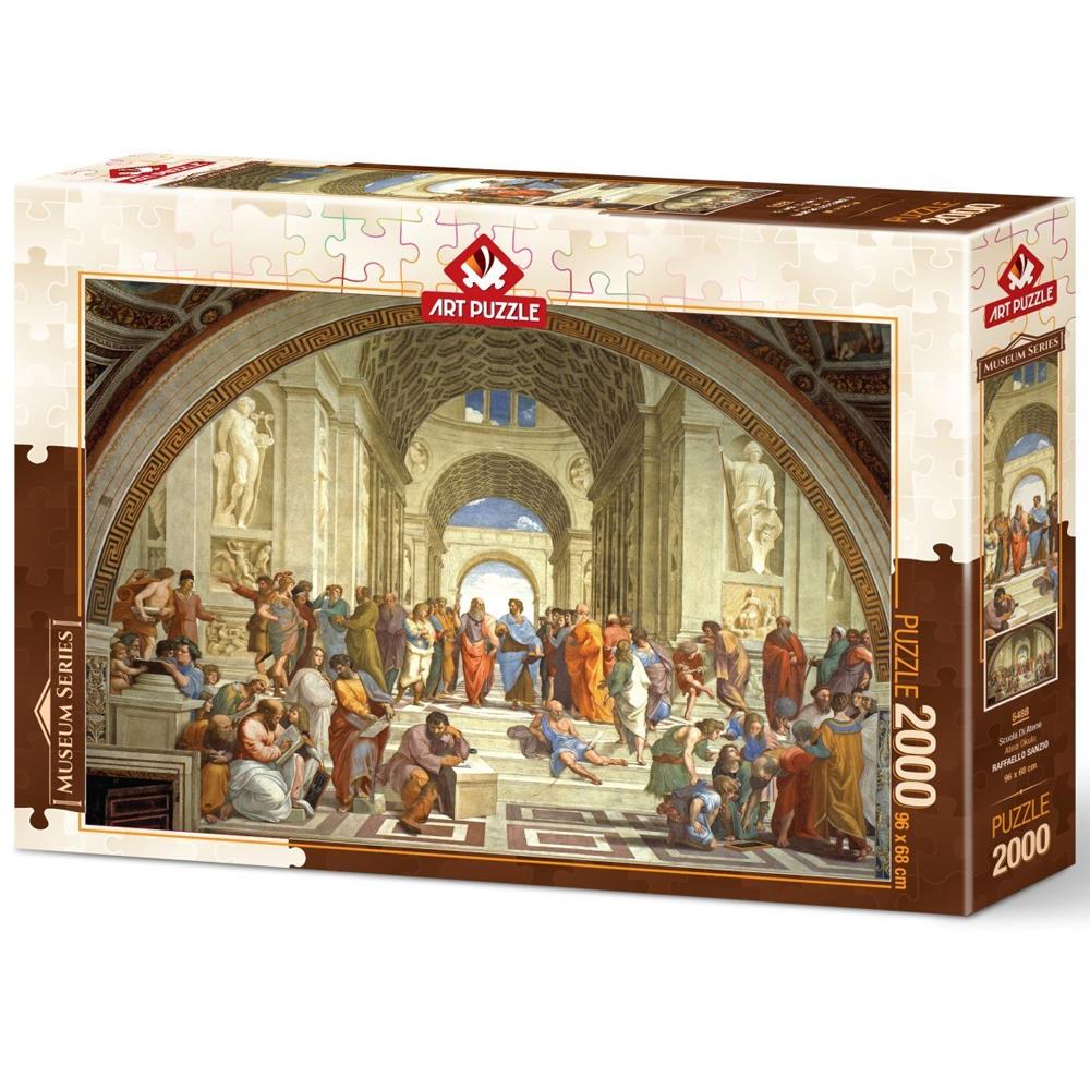 Heidi Oyuncak Art Puzzle Atina Okulu 2000 Parça Puzzle 5488