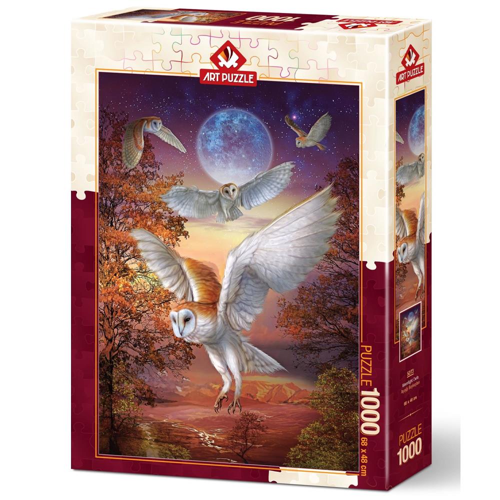 Heidi Oyuncak Art Puzzle Ayışığı Baykuşları 1000 Parça Puzzle 5273