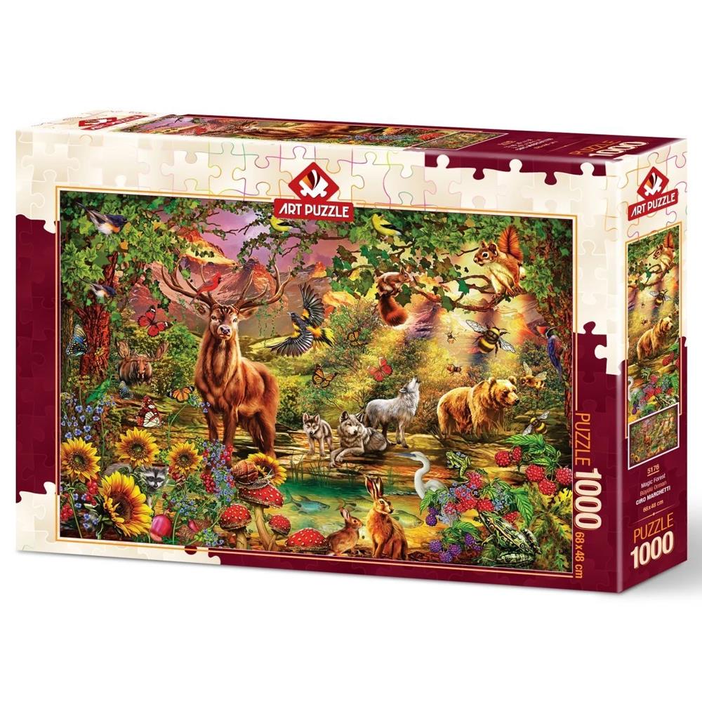 Heidi Oyuncak Art Puzzle Büyülü Orman 1000 Parça Puzzle 5176