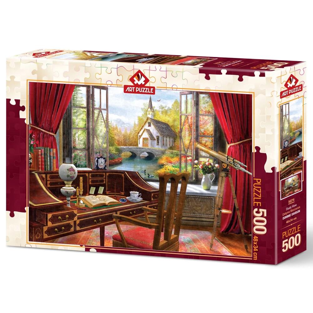 Heidi Oyuncak Art Puzzle Çalışma Manzaram 500 Parça Puzzle 5074