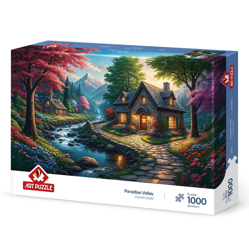 Heidi Oyuncak Art Puzzle Cennet Vadisi 1000 Parça Puzzle 41018