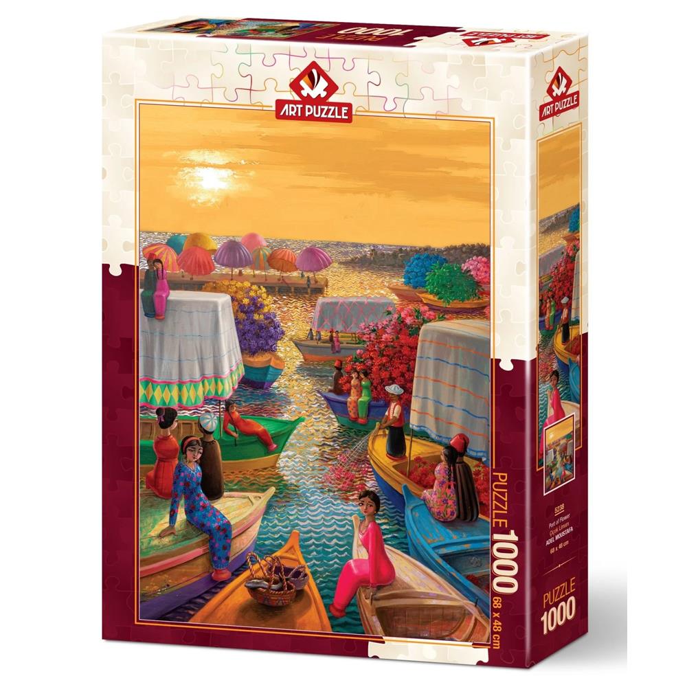 Heidi Oyuncak Art Puzzle Çiçek Limanı 1000 Parça Puzzle 5238