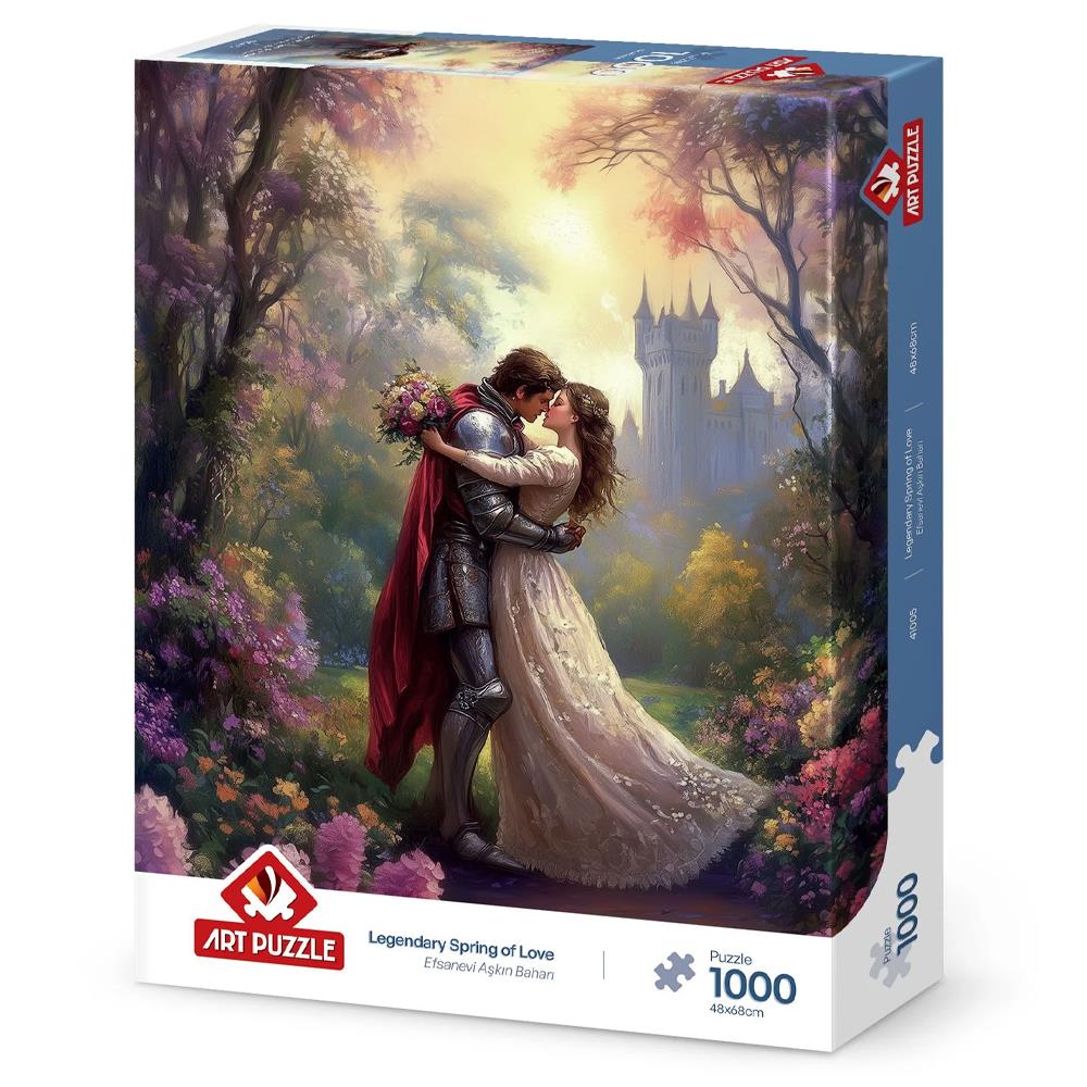 Heidi Oyuncak Art Puzzle Efsanevi Aşkın Baharı 1000 Parça Puzzle 41005