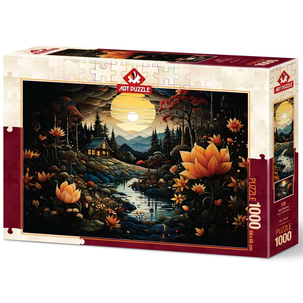 Heidi Oyuncak Art Puzzle Gece Güzellikleri 1000 Parça Puzzle 5256