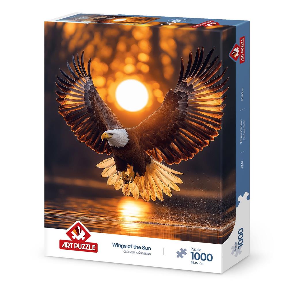 Heidi Oyuncak Art Puzzle Güneşin Kanatları 1000 Parça Puzzle 41002